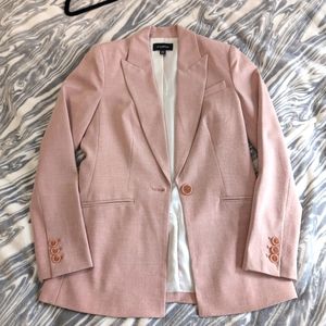 NWOT XS Le Chateau Light Pink Blazer